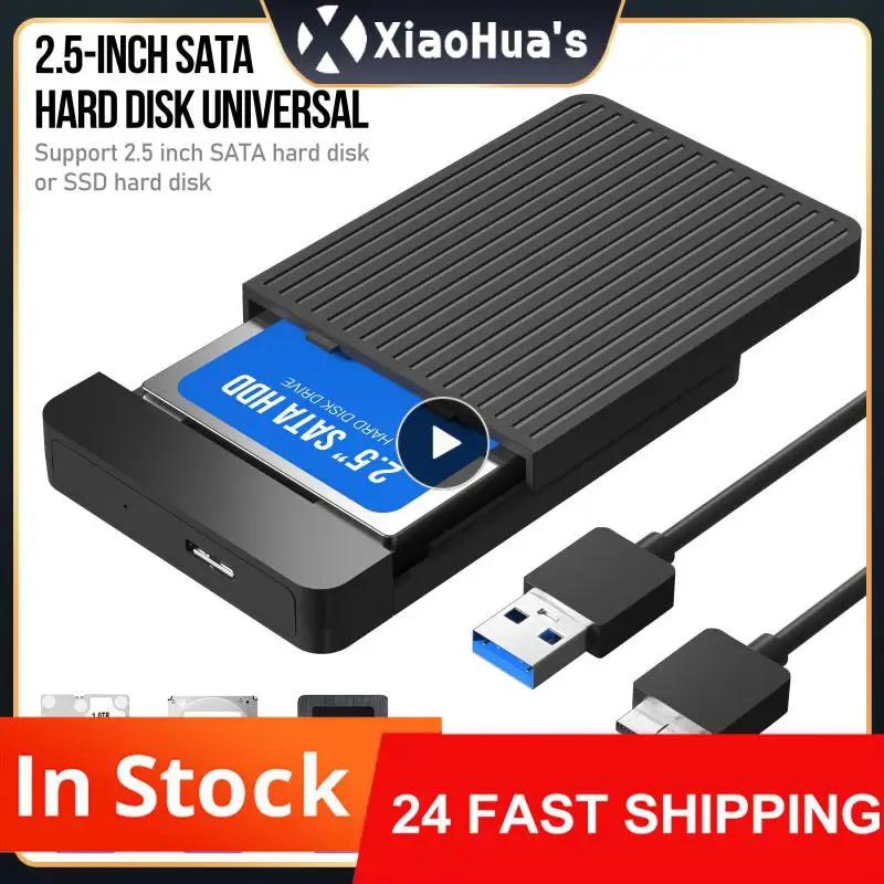 ϵ ̺ Ŭ  ϵ ũ ڽ, SSD SATA-USB C Ÿ ̺,  , 6TB ϵ ũ ڽ, 2.5 ġ ̽